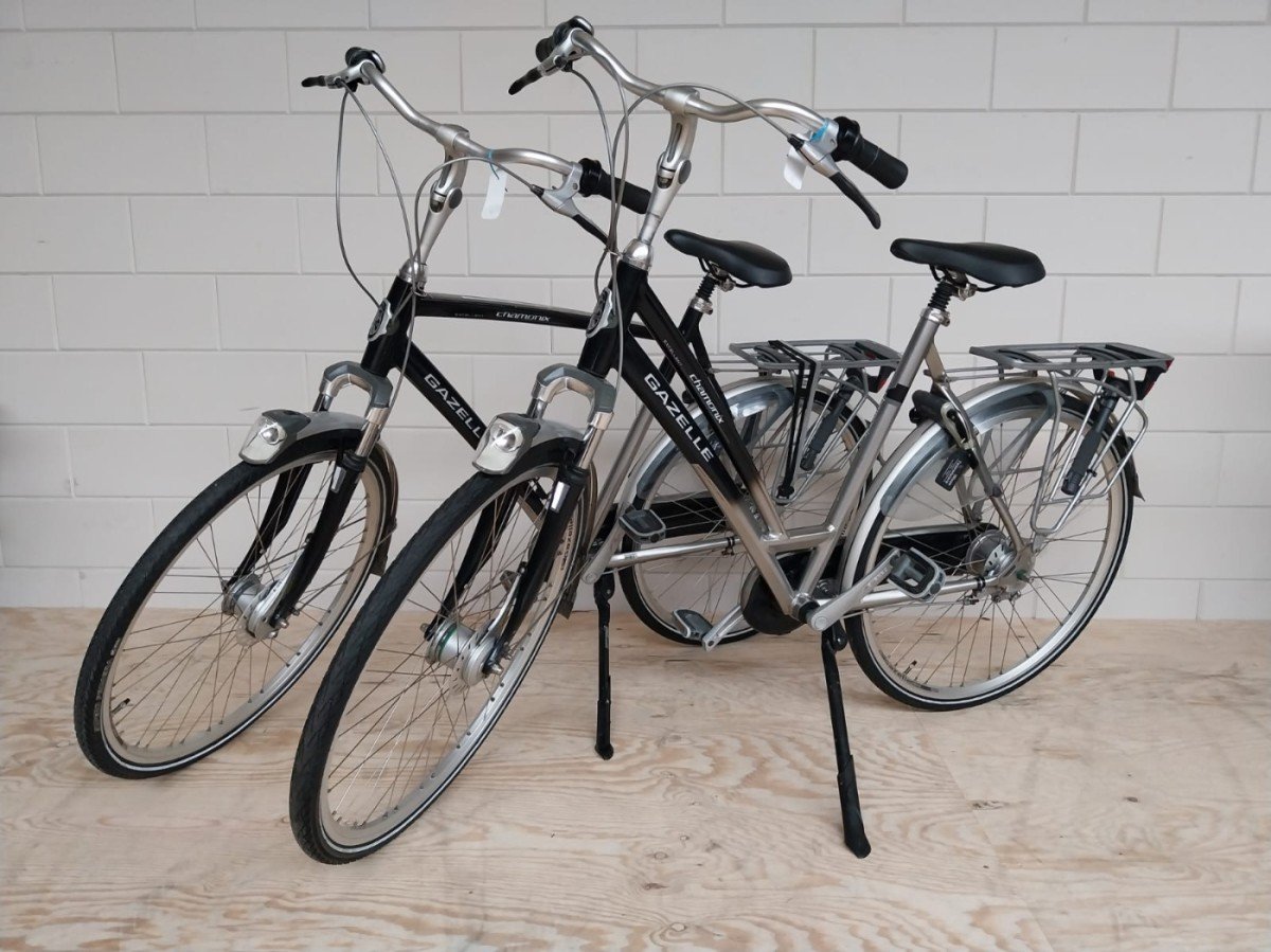 Gazelle Chamonix Excellent C8 Zilver Wisse Tweewielers