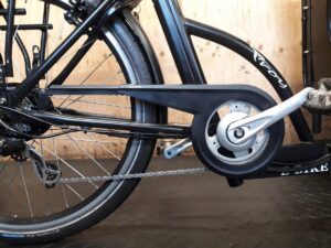 Sks kettingscherm 42-44T Troy bakfiets Zwart