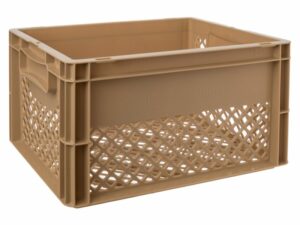 Fastrider fietskrat medium naturel Paars