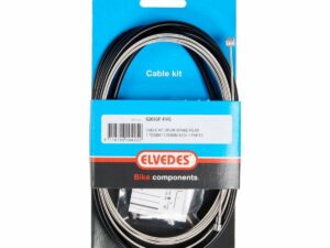 Elvedes 6269SPEC/RVS ACHTERREMKABEL COMPLEET TROMMELREM OP KAART Zwart