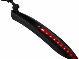Mirage achter spatbord pvc om zadelpen met Led str Black