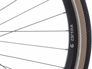 Cortina btb Canberra 28 x 1.75 zwart/khaki refl