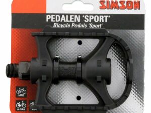 Simson Pedalen Sport Zwart